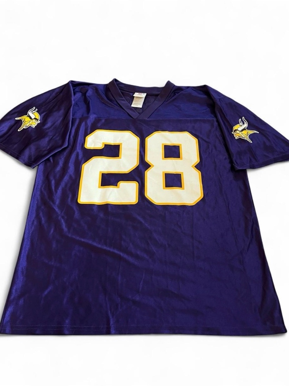 Men’s NFL Team Apparel Adrian Peterson Jersey Minnesota Vikings Jersey Size L